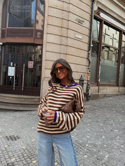 Kid Mohair Striped Sweater | Pre-order (shipping on October 1)