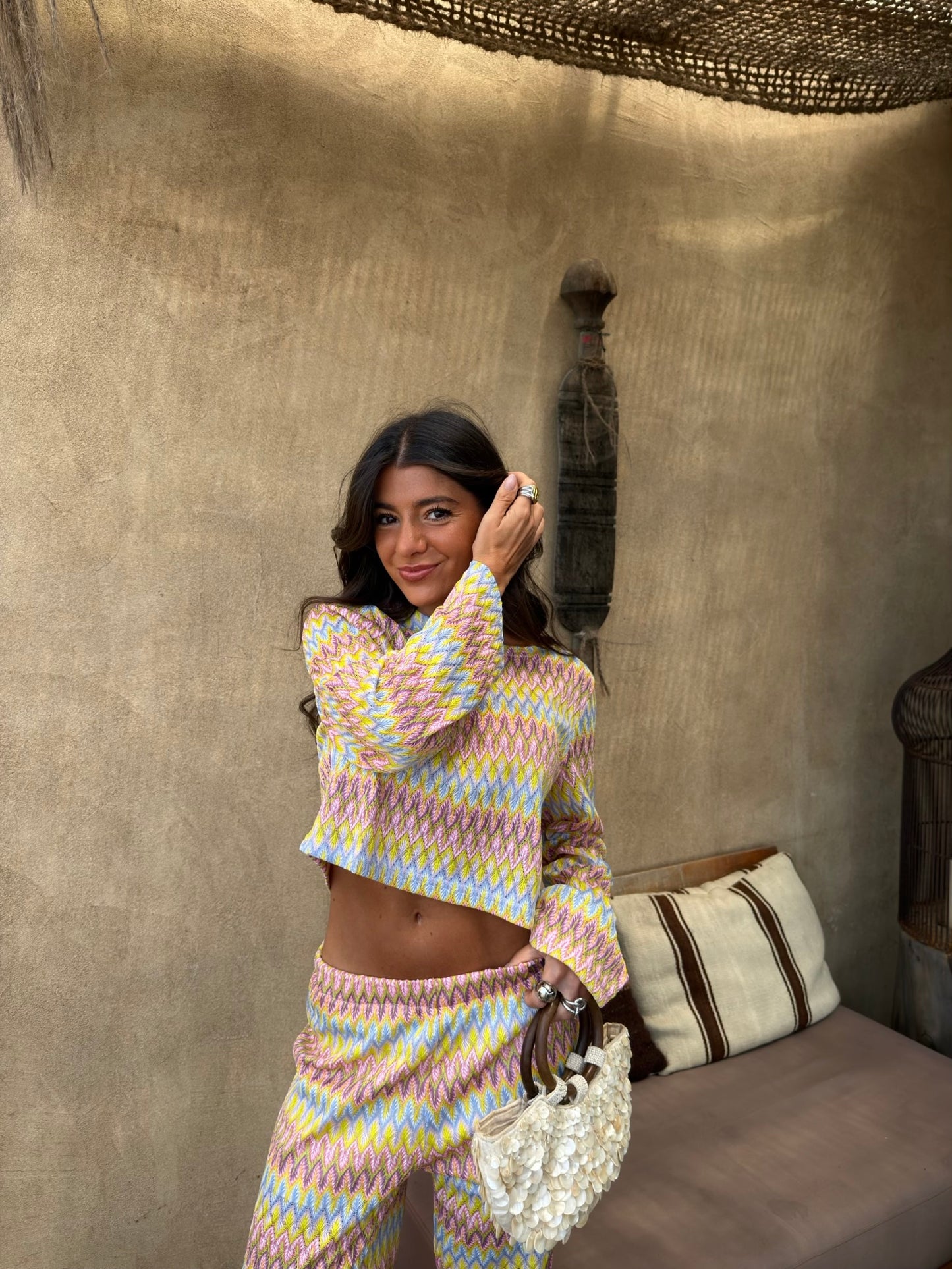 Pastel Waves Crochet Set