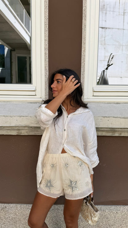Linen Pearl Shirt