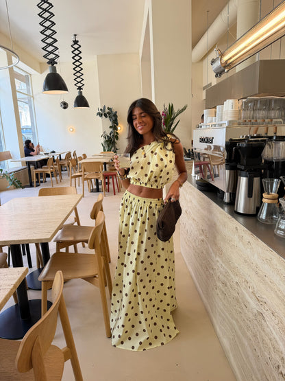 Limoncello Polka Co-ord