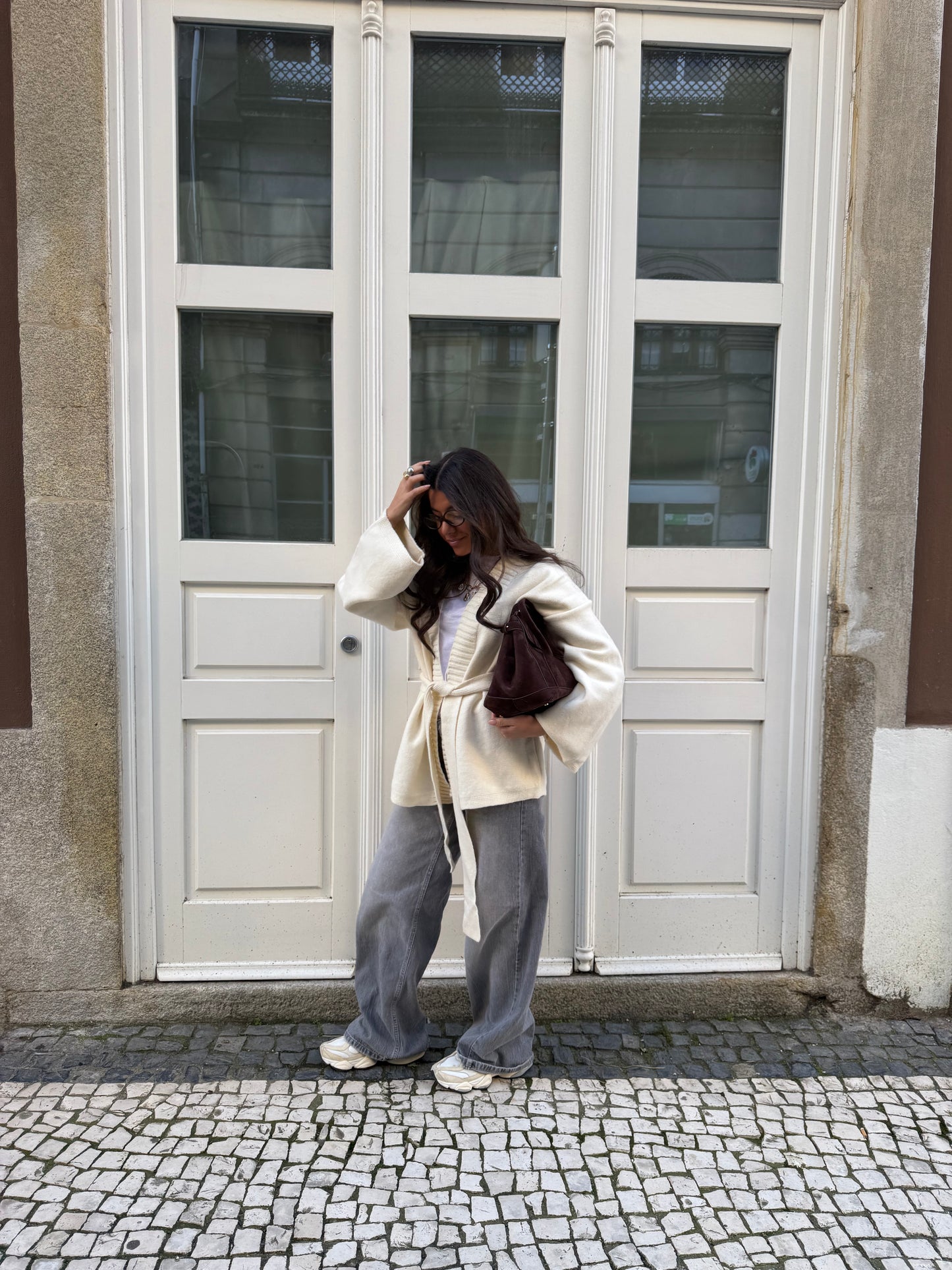 Belted Cozy Knit Cardigan