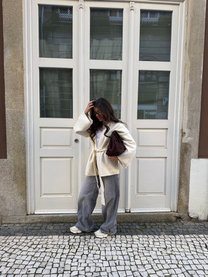 Belted Cozy Knit Cardigan