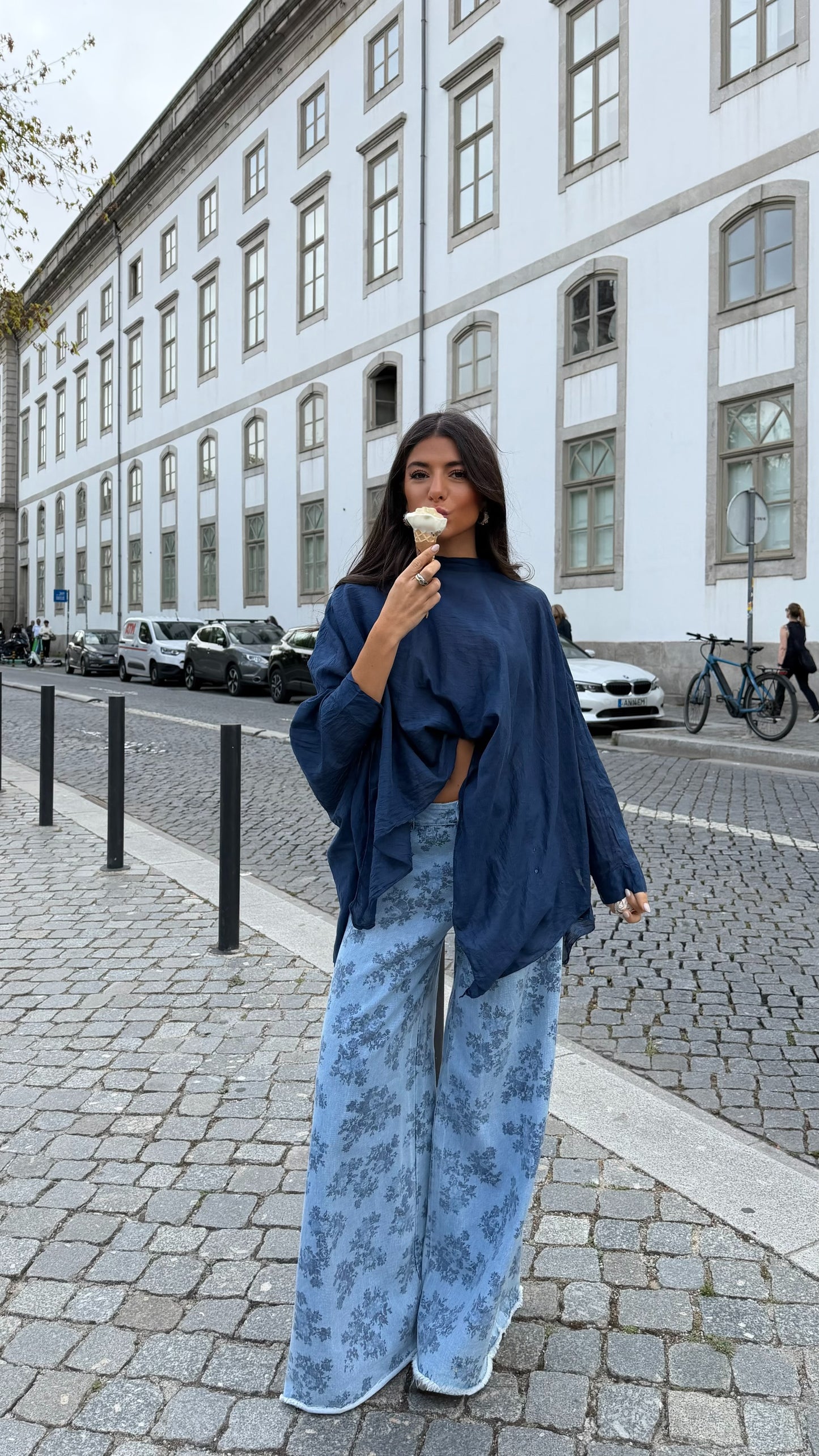 Midnight Cape Top