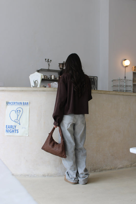 Genuine Leather Shoulder Bag