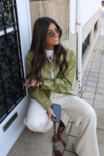 Bomber Pistachio Green