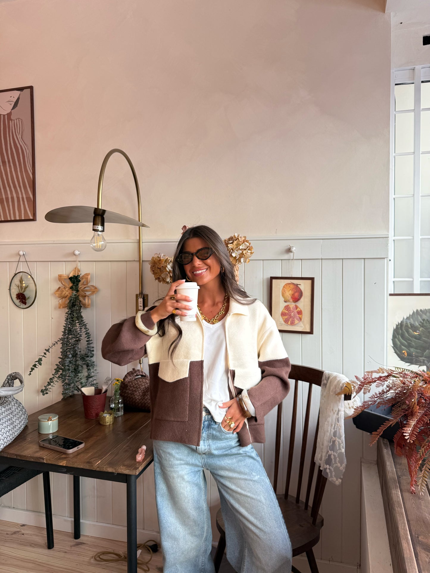 Latte Jacket (Wool & Cashmere)