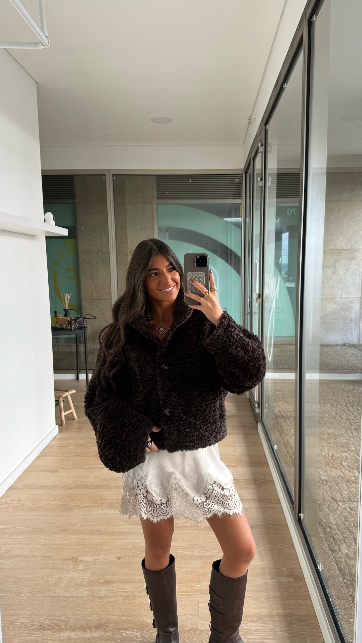 Chocolate Teddy Jacket