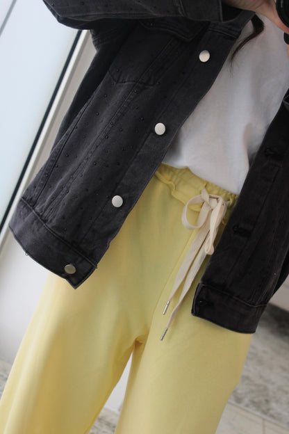 Butter Yellow Jogger Pants