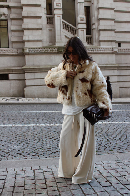 Cream Jogger Pant