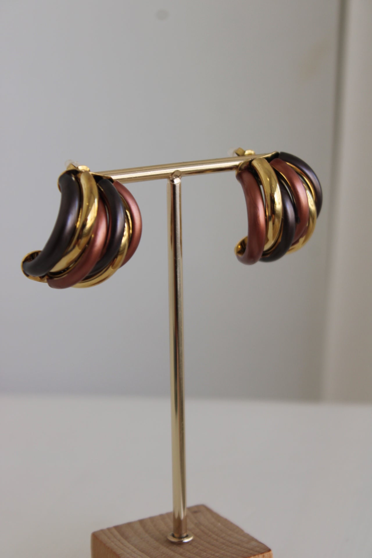 Natural Earth-Tone Earings