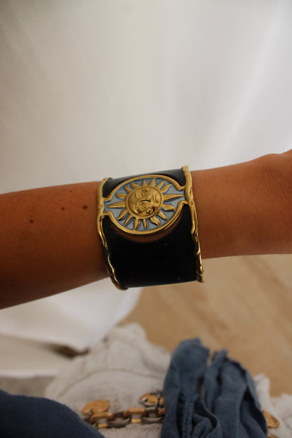 Sunshine Bracelet in Ocean Blue and Gold