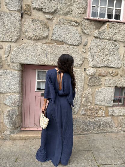 Capri Night Maxi Dress in Navy