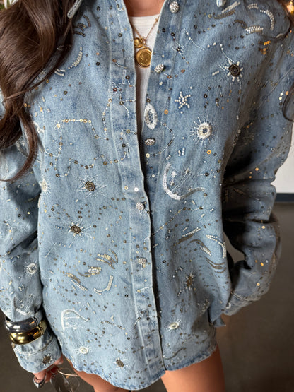 Celestial Denim Shirt
