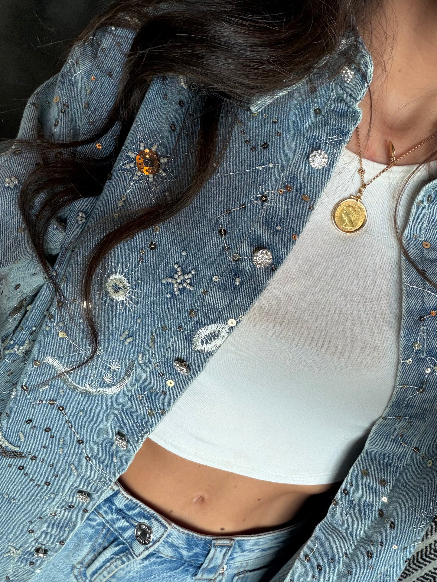 Celestial Denim Shirt