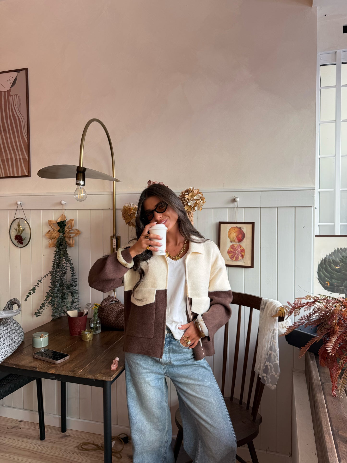 Latte Jacket (Wool & Cashmere)