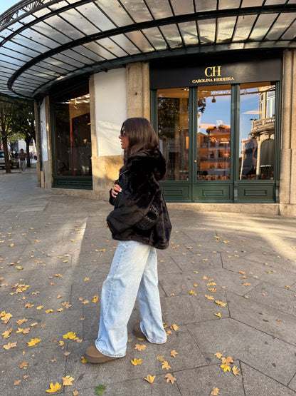 Midnight Hooded Coat