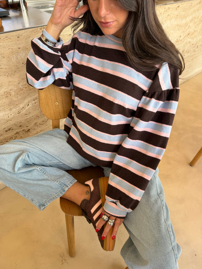 Retro Stripe Knit