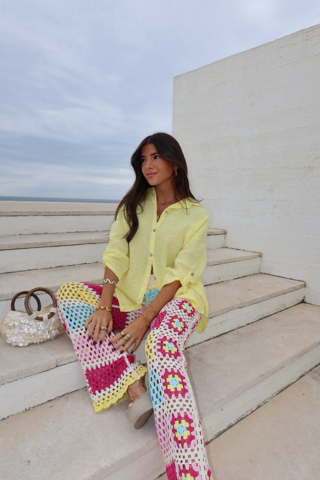 Lemon Linen Shirt