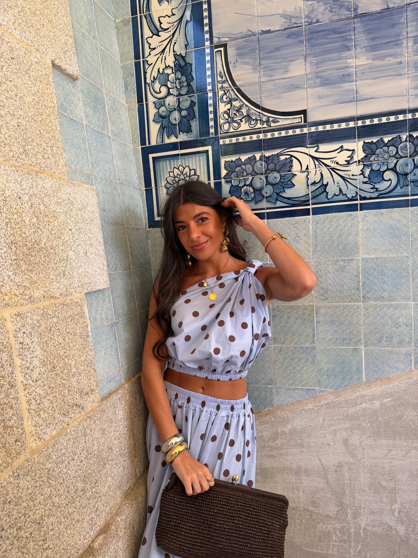 Coastal Polka Co-ord