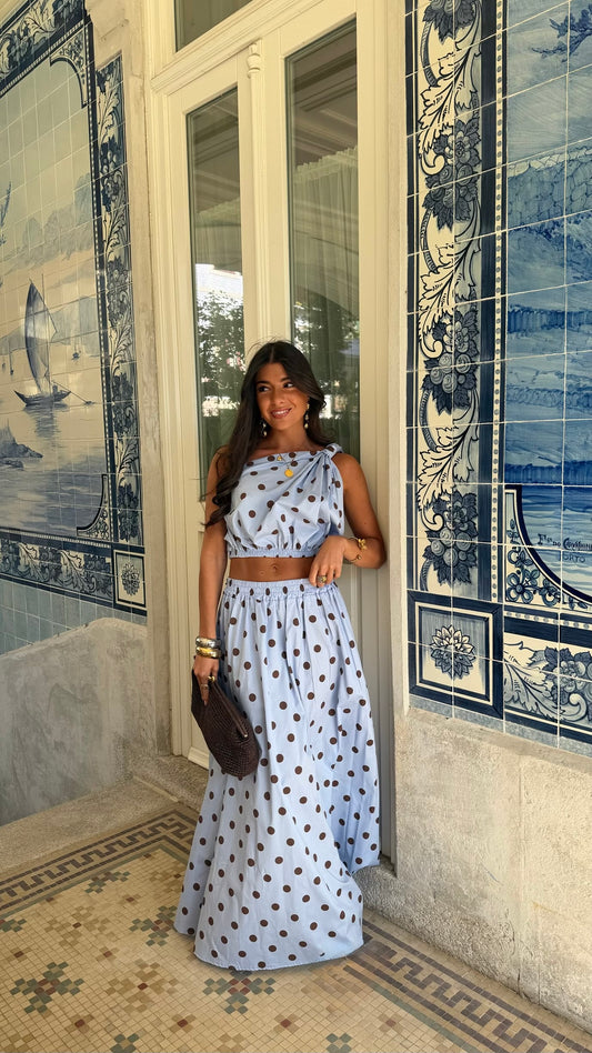 Coastal Polka Co-ord