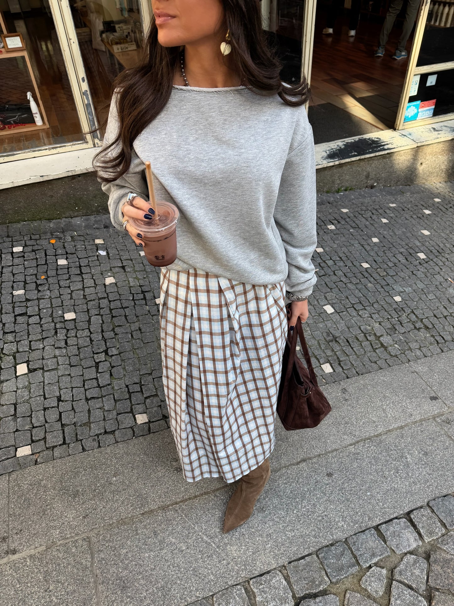 Soft Grey Essential Sweatshirt