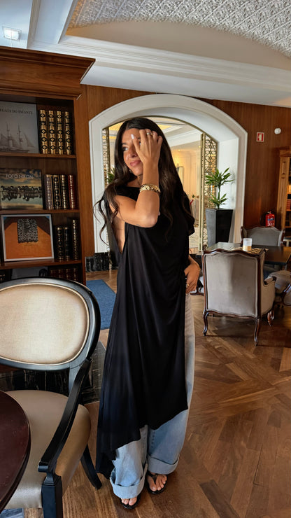 Asymmetric Top in Black