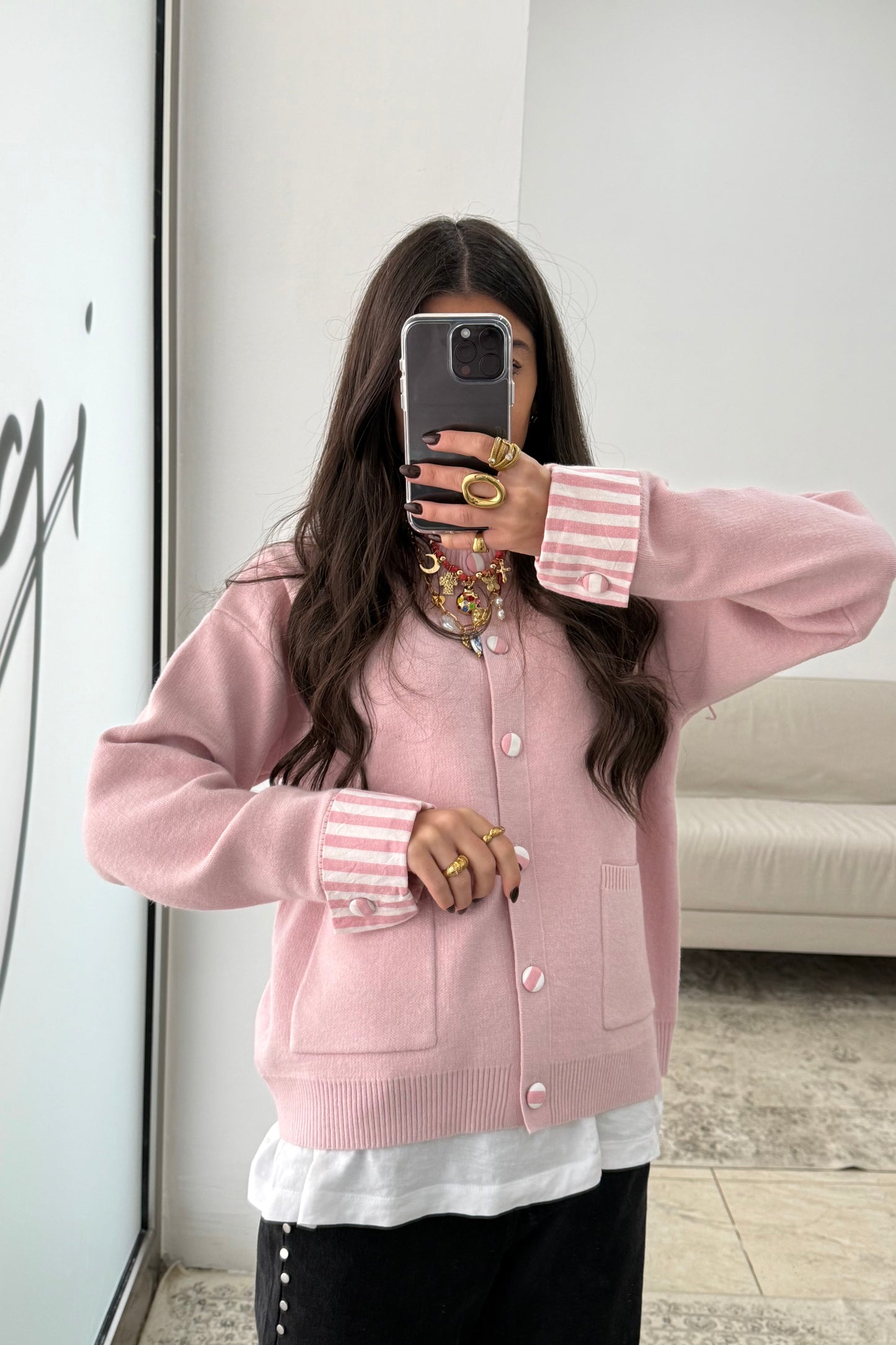 Light Pink Cardigan