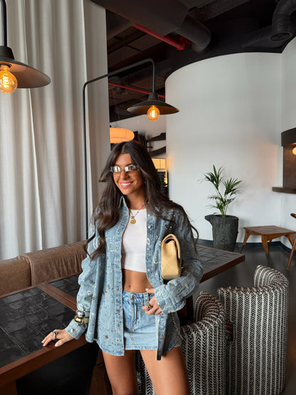 Celestial Denim Shirt