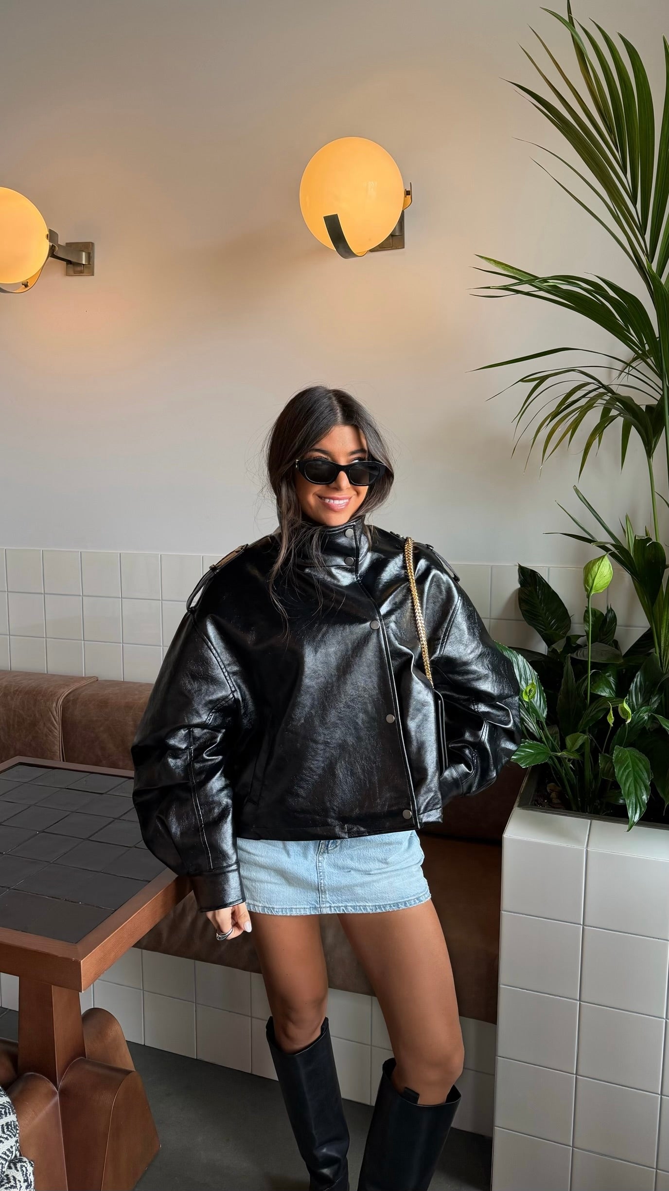 Noir Vinyl Jacket