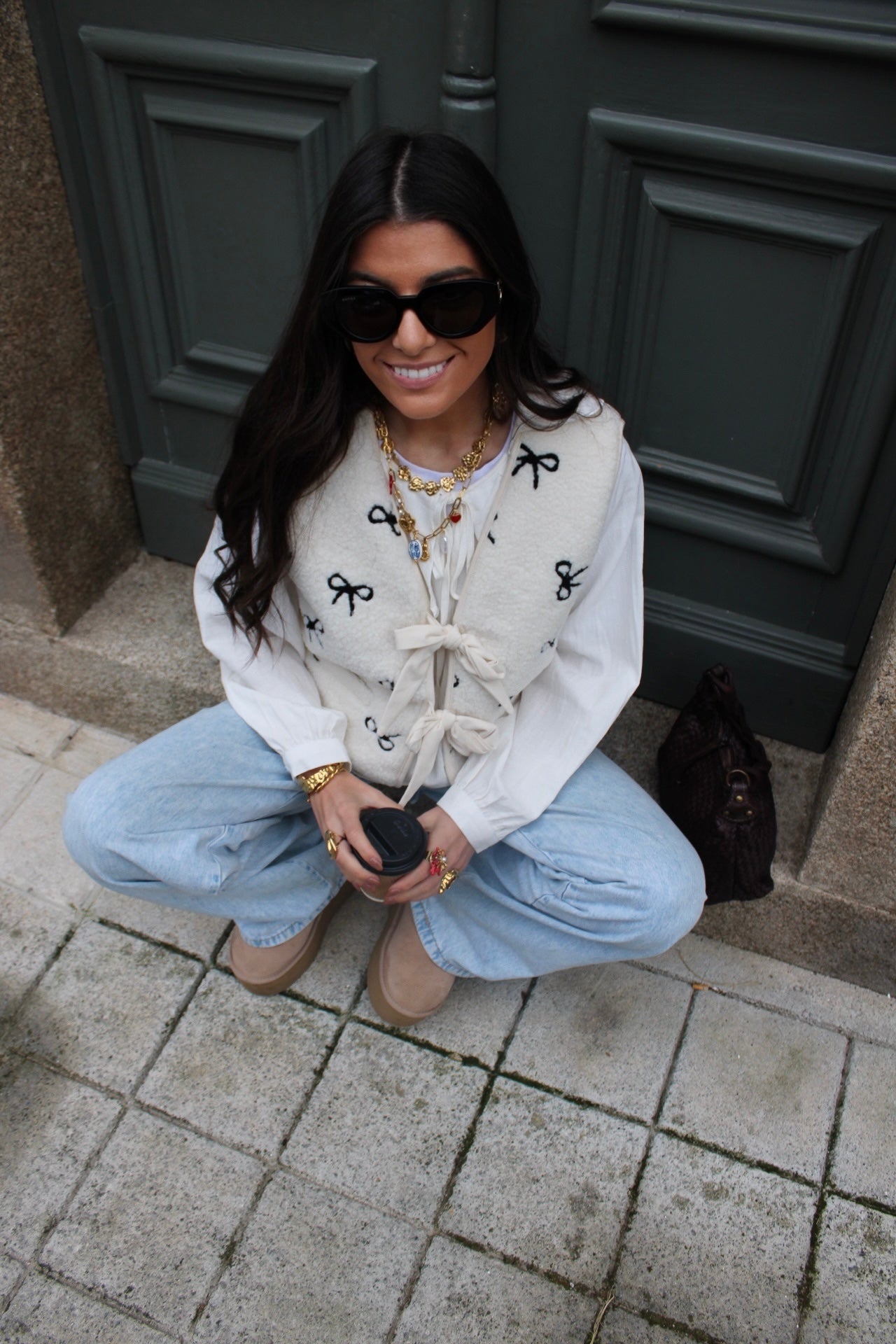 Vest with Bows
