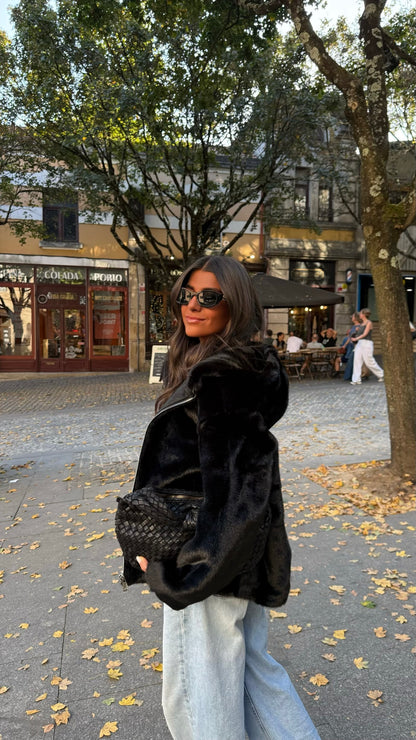 Midnight Hooded Coat