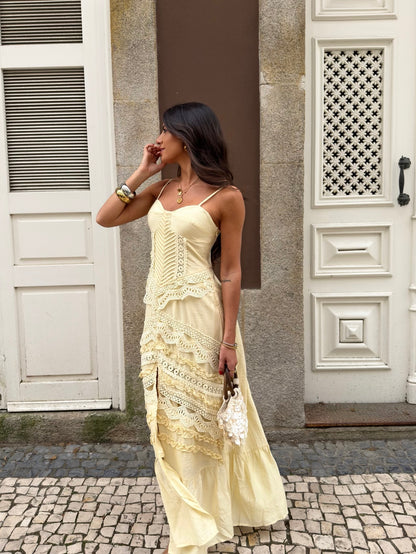 Sunlight Lace Maxi Dress