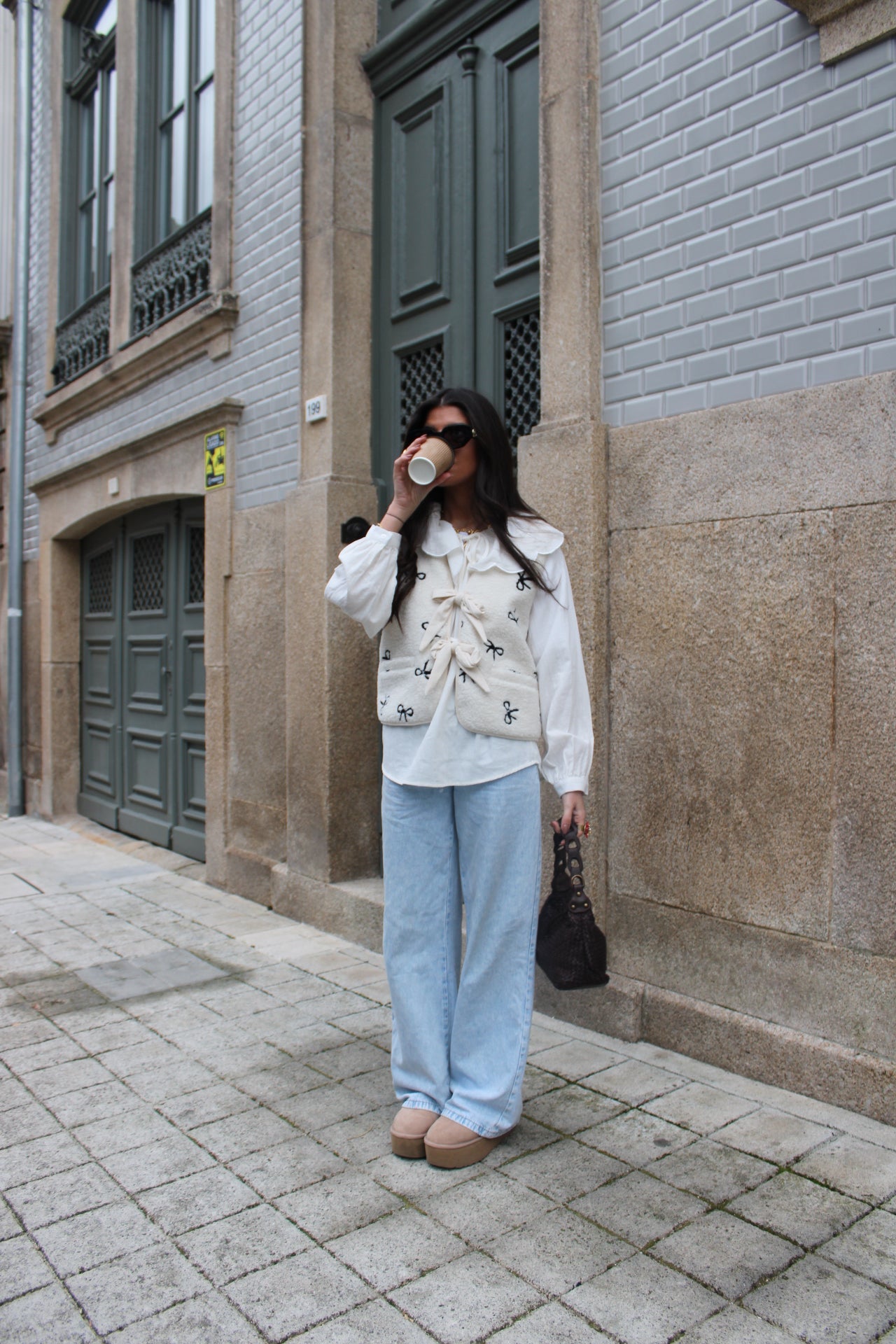 Vest with Bows