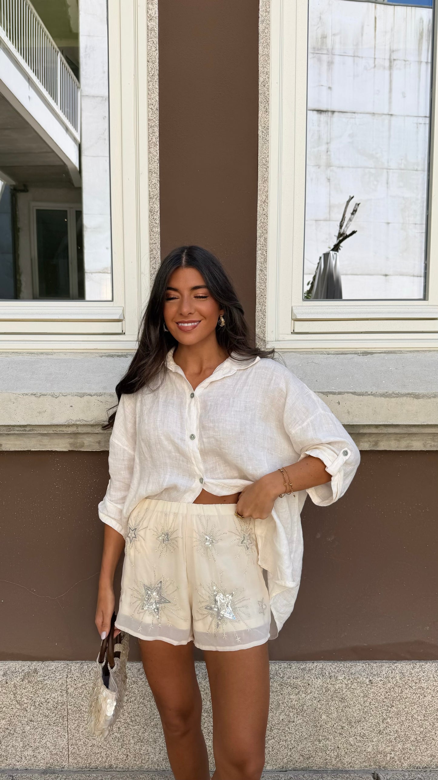 Linen Pearl Shirt