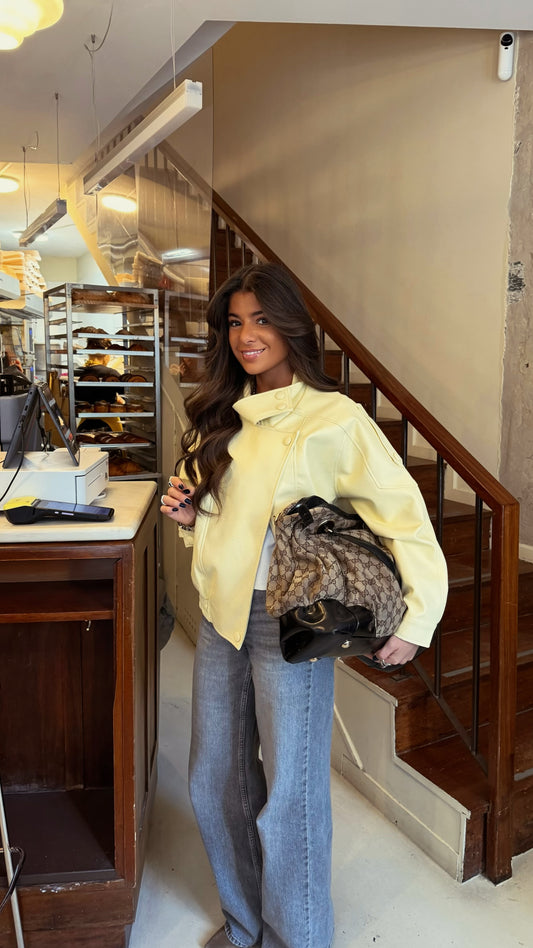 Butter Yellow Statement Jacket