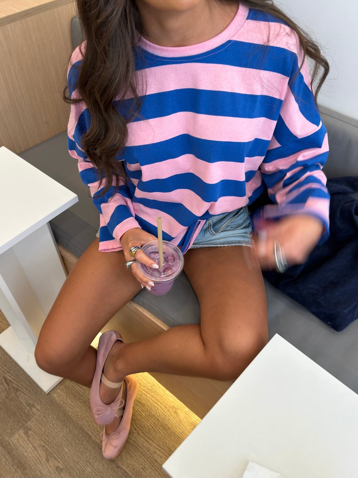 Candy Stripe Tee (Long Sleeve)