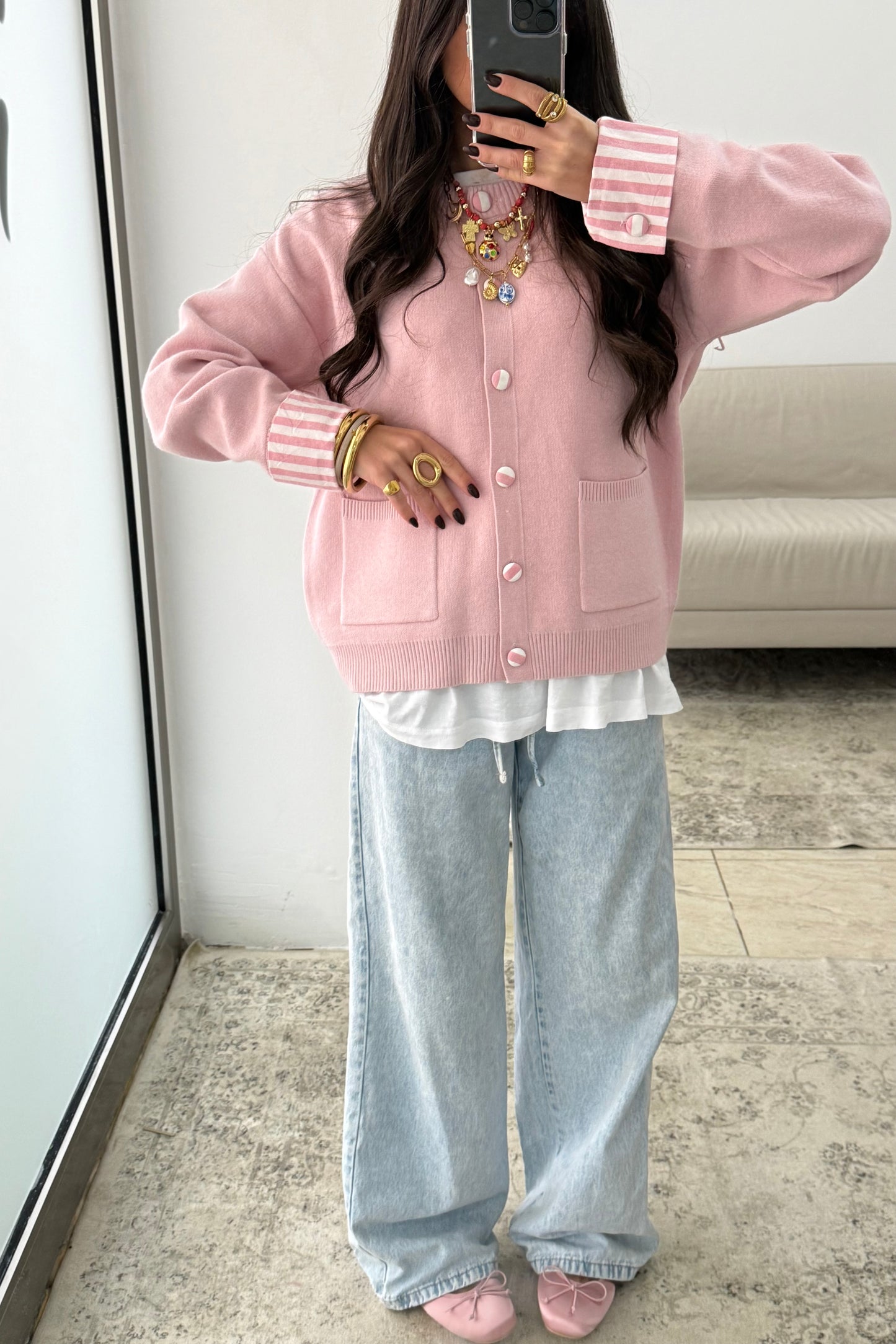 Light Pink Cardigan
