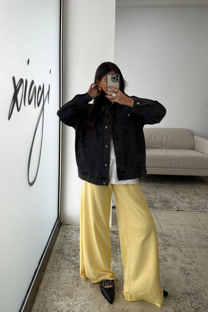 Butter Yellow Jogger Pants