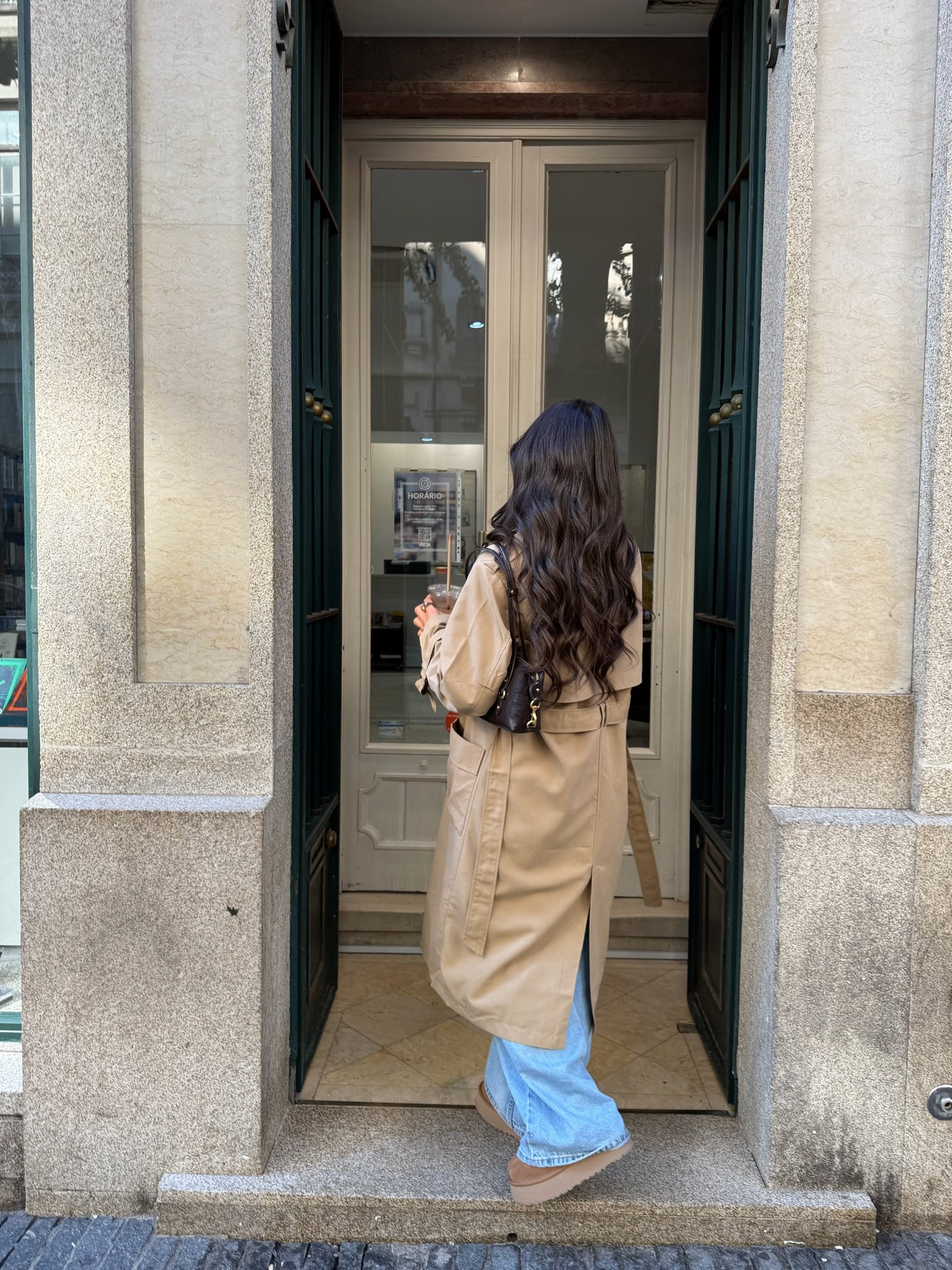 Essential Camel Long Trench