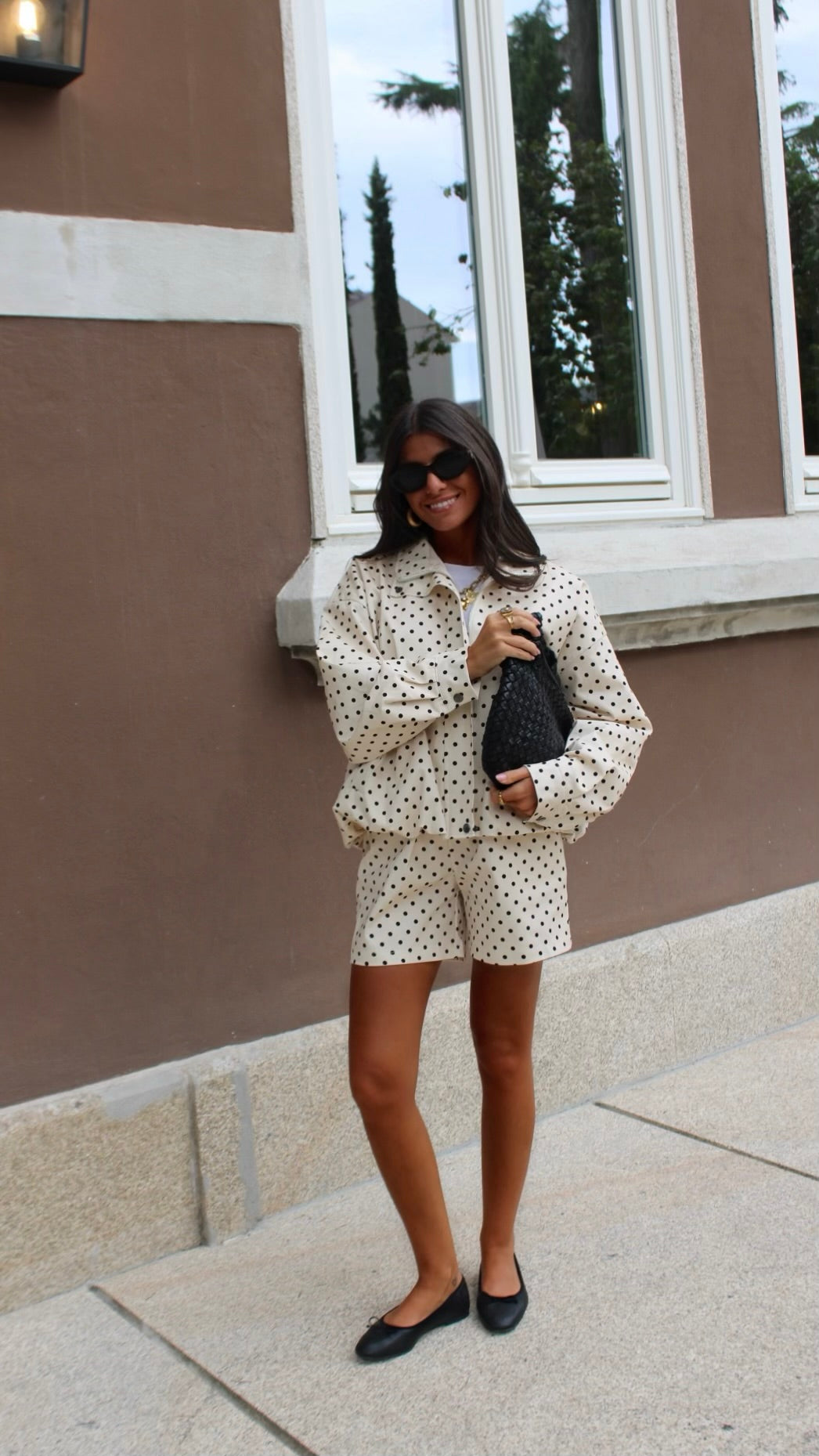 Polka Dot Balloon Jacket