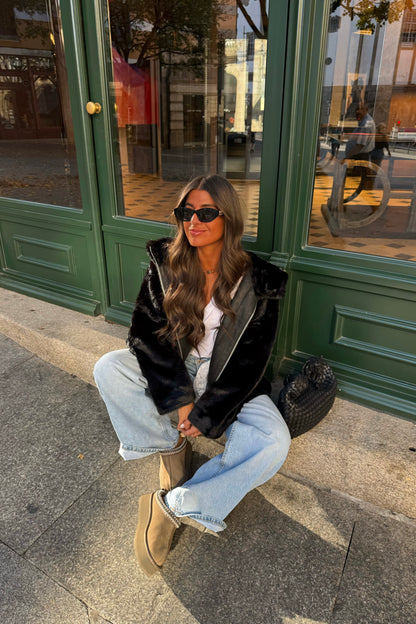 Midnight Hooded Coat