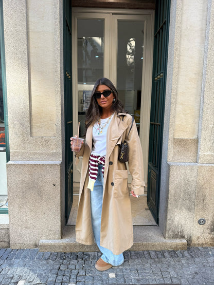 Essential Camel Long Trench