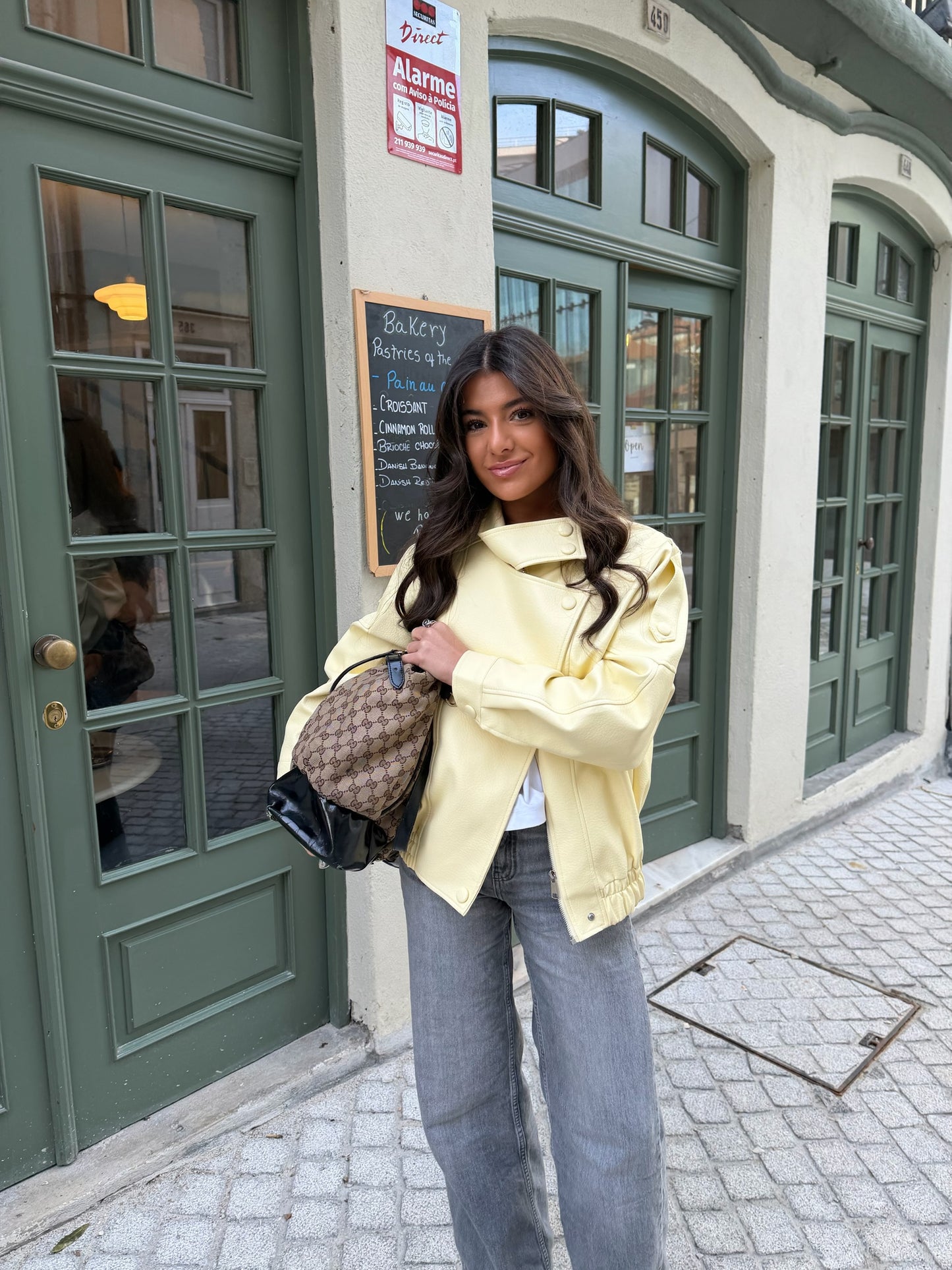 Butter Yellow Statement Jacket