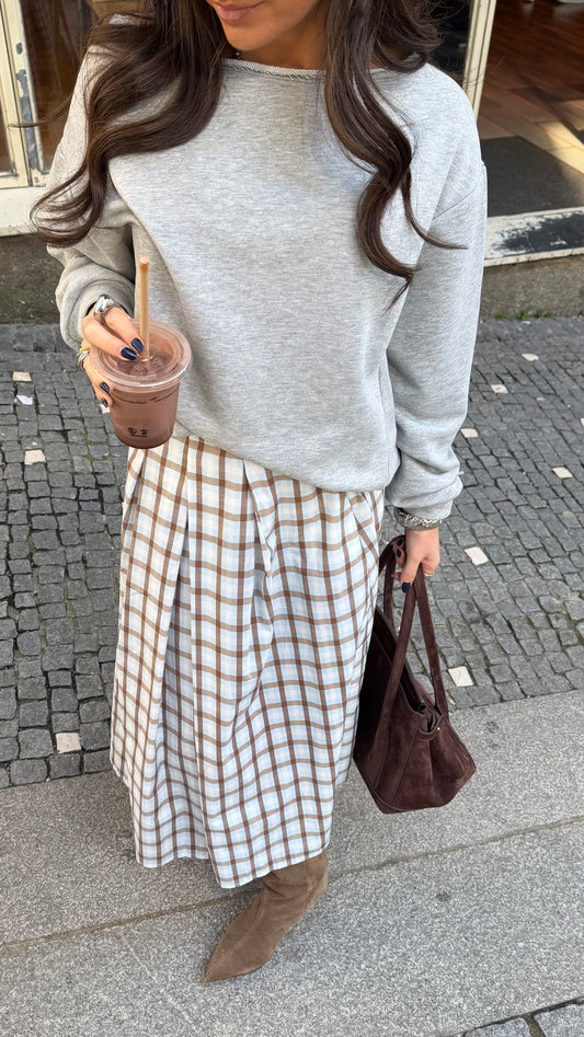 Soft Grey Essential Sweatshirt