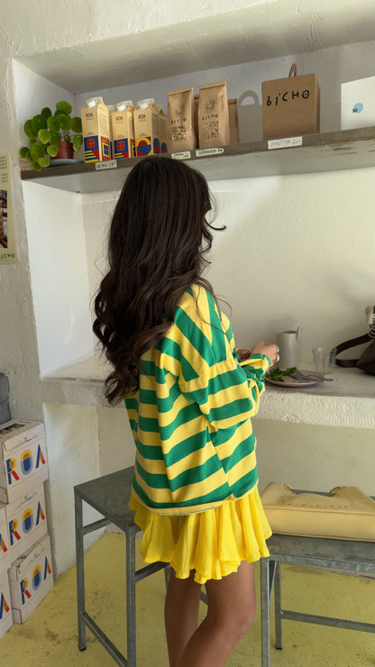 Lemon Sorbet Mini Skirt