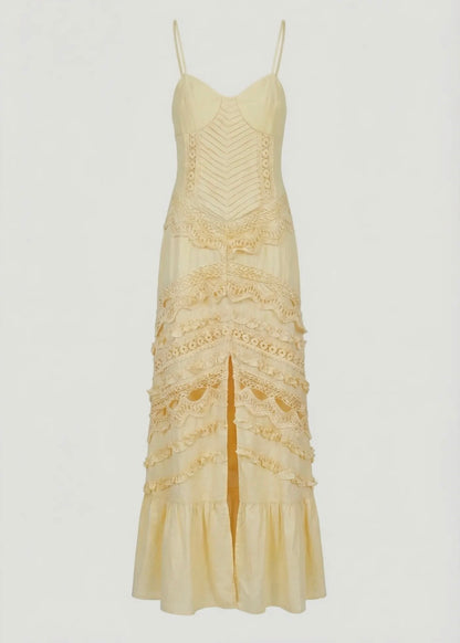 Sunlight Lace Maxi Dress