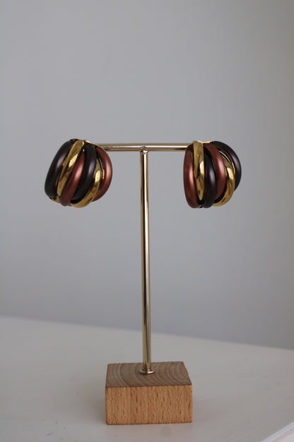 Natural Earth-Tone Earings