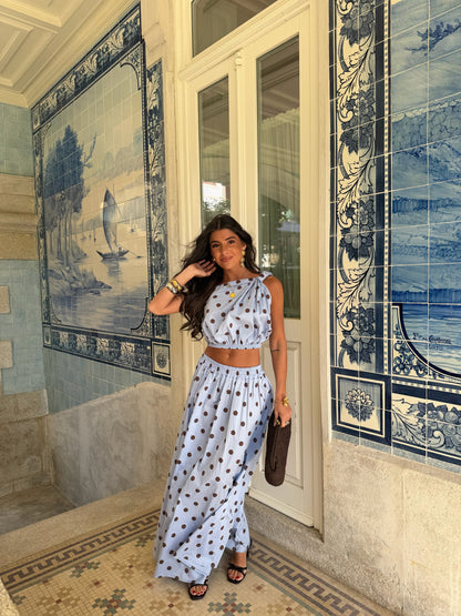 Coastal Polka Co-ord