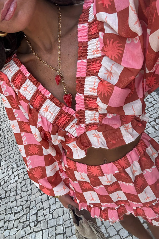 Strawberry Charm Necklace