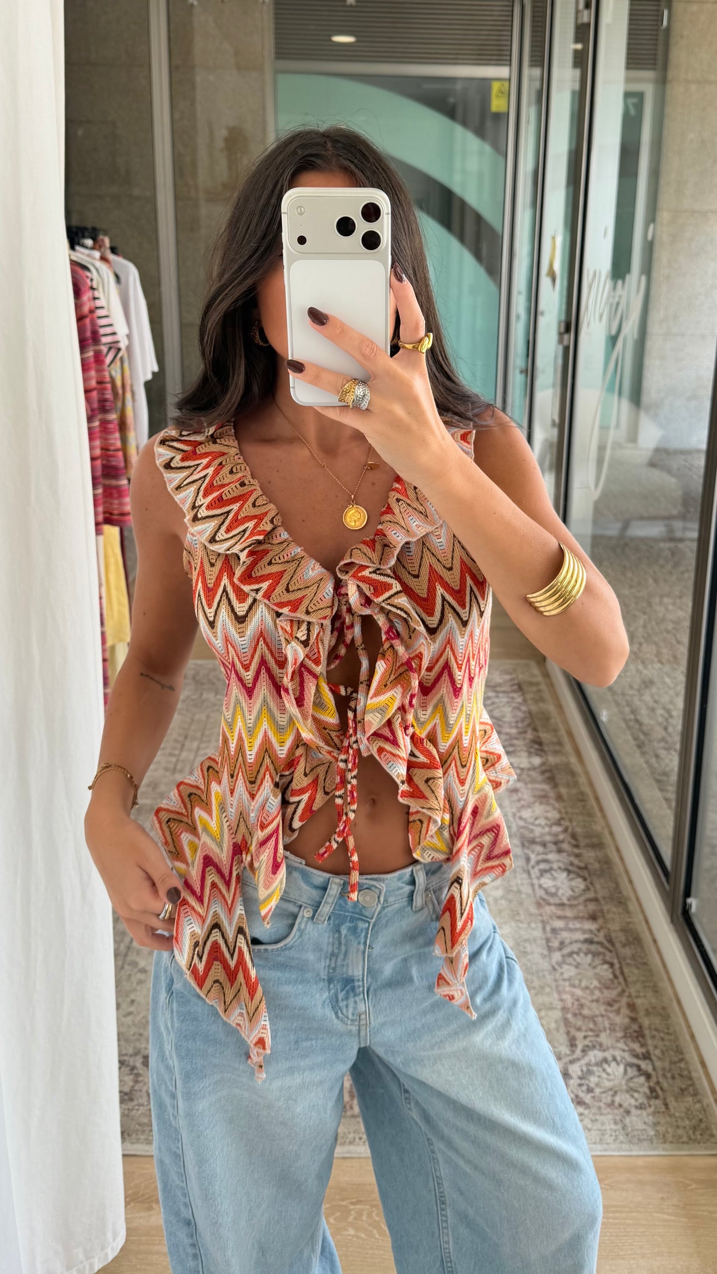 Sunset Waves Asymmetric Top